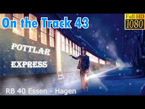 WInter auf der RB 40,  Essen - Hagen, HD, OTon, Ansagen