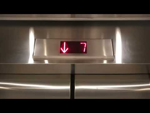 1972 Otis Lexan (Mod by City) Traction Elevator at Willow Professional Building in Vancouver BC