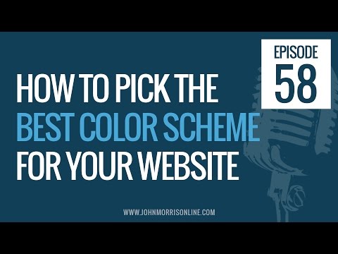 JMS058: How to Pick the Best the Best Color Scheme For Your Website