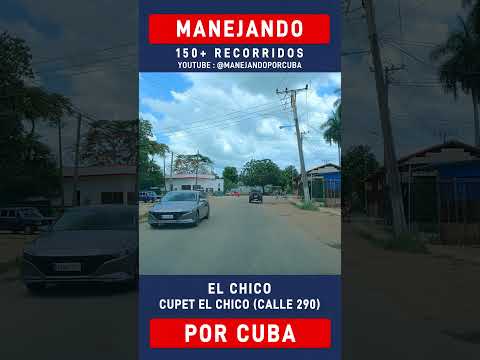 Manejando por el Cupet El Chico, Boyeros, La Habana, Cuba