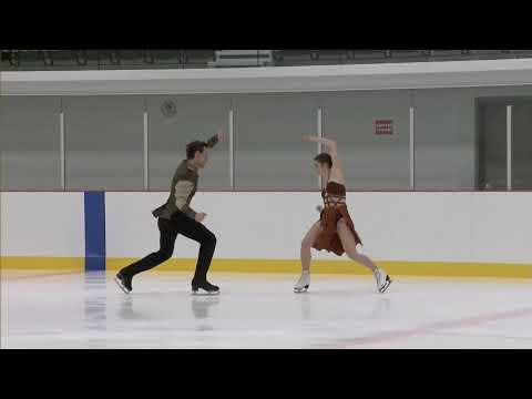 Laurence Fournier Beaudry & Nikolaj Sørensen - 2021 Skate Canada Challenge FD