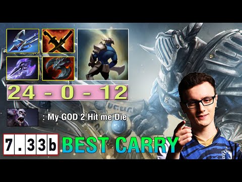 Best Carry In The World MIRACLE [Sven] Massacre 24KiLLs - Zero Death No Any Opportunity For Enemy