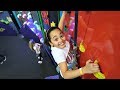 Indoor Playground For Kids! Wall Climbing Challenge | Toys AndMe Indoor Playground For Kids! Wall Climbing Challenge | Toys AndMe