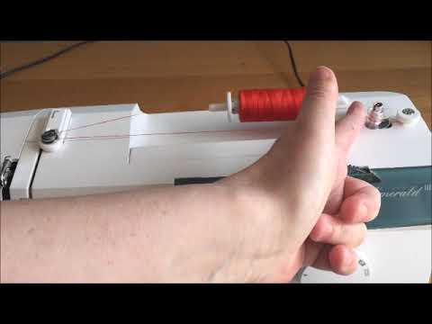 Elektromechaninė siuvimo mašina HUSQVARNA VIKING EMERALD 118 video