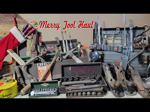 Very Merry Vintage Holiday Tool Haul