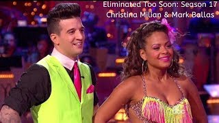 Eliminated Too Soon: Season 17 Christina Milian &amp; Mark Ballas