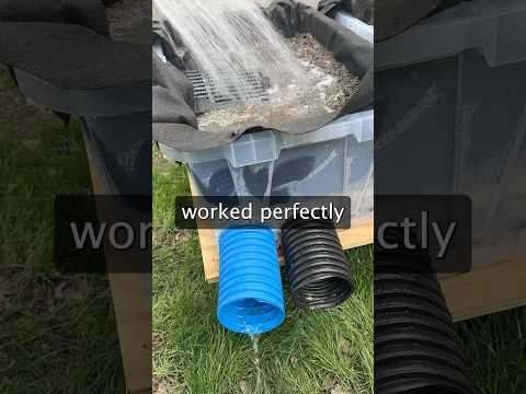 Testing 5 French Drain Designs