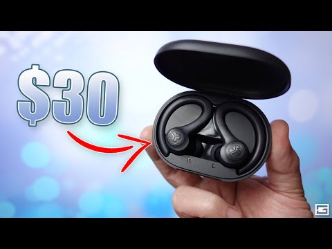Ausinės JLab Audio Go Air Sport, Grafito spalvos video
