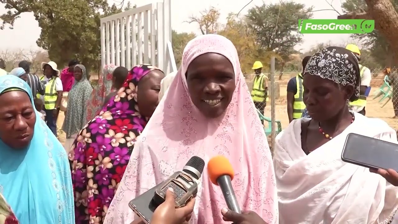 Autonomisation des femmes du village poédogo : Le président du Faso offre un périmètre maraicher