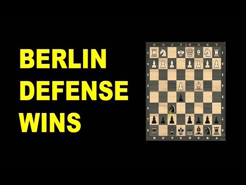 Berlin Defense Wins | Chess Openings | Chess Tricks | Chess Game | Learn Chess | Chess Online
