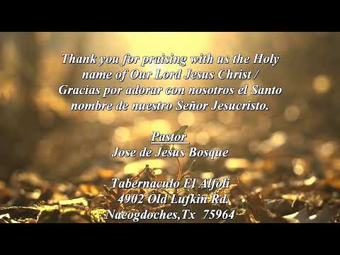 Wednesday Afternoon Service October 21, 2020 Hno: Martin Saucedo Sr