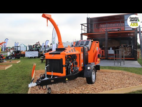 Watch Timberwolf's new TW 280HB Hybrid woodchipper in action