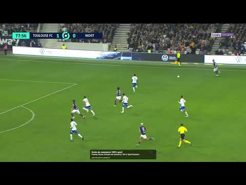 Le magnifique but d'Ado Onaiwu sur un centre de Van Den Boomen qui envoyait le TFC en ligue 1 💜🤍