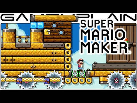 Express Train to Star Station - Super Mario Maker Level Showcase