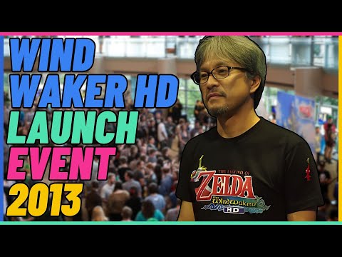 The Legend Of Zelda: The Wind Waker HD Launch Event 2013.