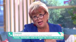 How Do You Entertain A Child On Long-Haul Flights? | This Morning