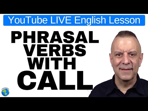 Phrasal Verbs With CALL