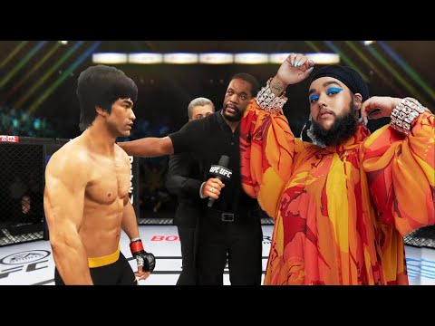 UFC 4 I Bruce Lee vs. Narmaam Kaur (EA Sports UFC 4)