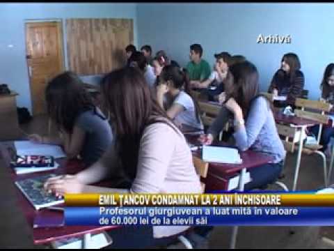 Emil Tancov condamnat la 2 ani de inchisoare