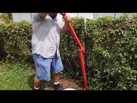 T-Fence Post Puller Reveiw and tutorial T-Fence Post Puller Reveiw and tutorial