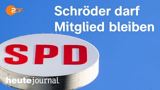 Heute journal vom 08.08.2022 SPD, Schröder, Kriegsopposition Russland, Intensivpflege (українською)