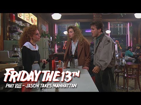 Friday The 13th Part 8 Jason Takes Manhattan - Diner Scene