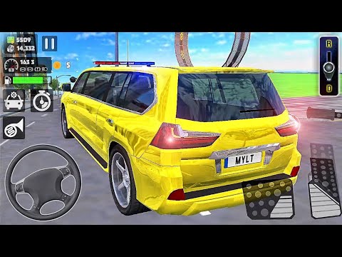 Police Car Offroad SUV Driver Simulator Luxury Lexus LX 570 City Driving Android GamePlay
