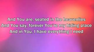 Everythign Is Mine In You - Christy Nockels (2015 New Worship Song with Lyrics)