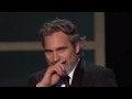 Joaquin Phoenix SAG Awards acceptance speech