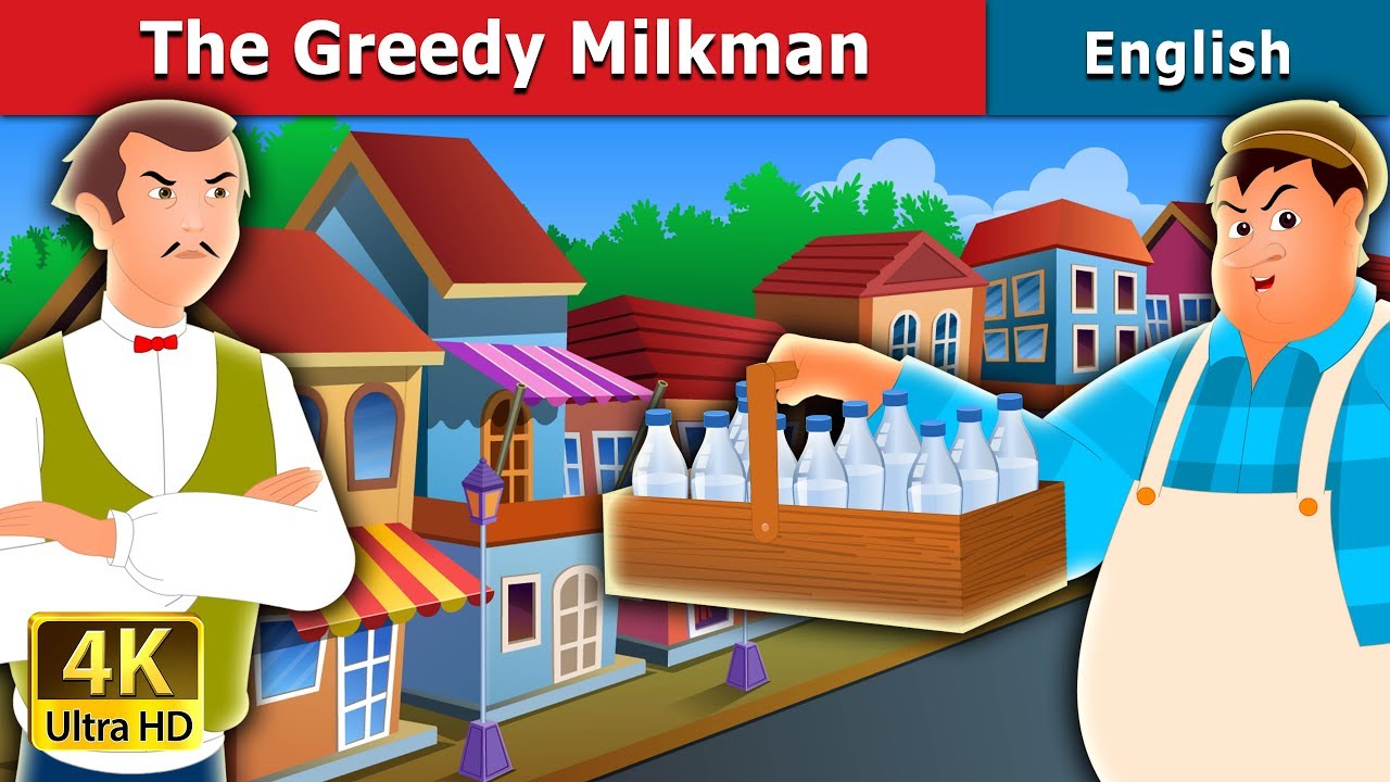 The Greedy Milkman Story in English | Stories for Teenagers | English Fairy Tales