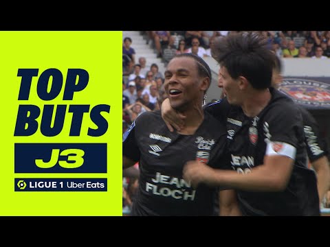 Top buts 3ème journée - Ligue 1 Uber Eats / 2022-2023