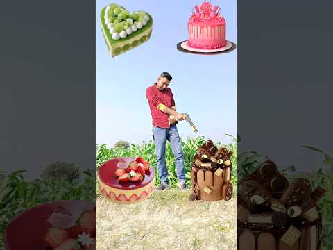 Birthday cake 🎂 to biscuits, lolipop, chocolate, icecream - funny vfx 😄🙂😄