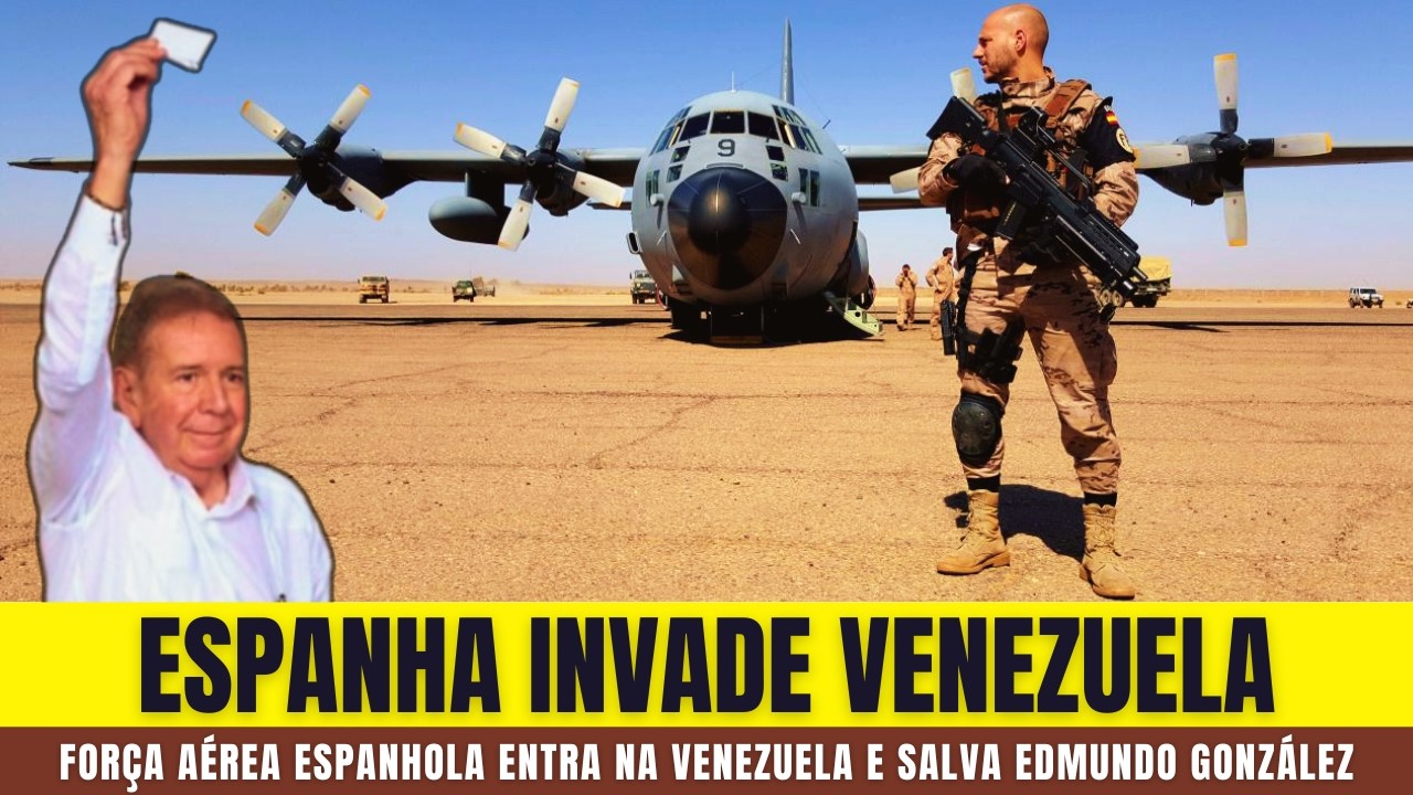 Espanha Entra em AÇÃO NA VENEZUELA e Resgata Opositor de MADURO