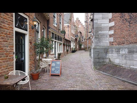 Walking in Nijmegen ☁️ | City Centre |  The Netherlands - 4K60