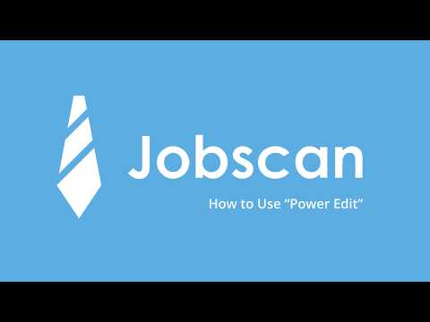 Jobscan- vendor materials