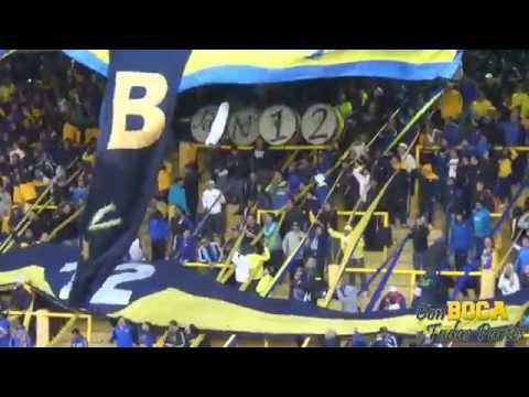 "Gallina puta lo que te espera / BOCA-RIVER 2015" Barra: La 12 • Club: Boca Juniors