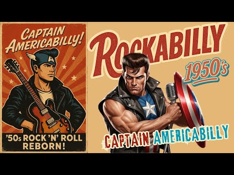 CAPTAIN AMERICABILLY - 🎧 ROCK & ROLL 🎸 1950s • High-Energy • Dance 🎸
