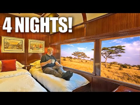 FIRST CLASS on Africa’s SAFARI TRAIN (4 Nights, 88hrs!)