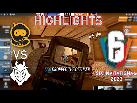 WTF?! G2 vs SSG - HIGHLIGHTS - Group Stage - Six Invitational 2023 - R6 Esport