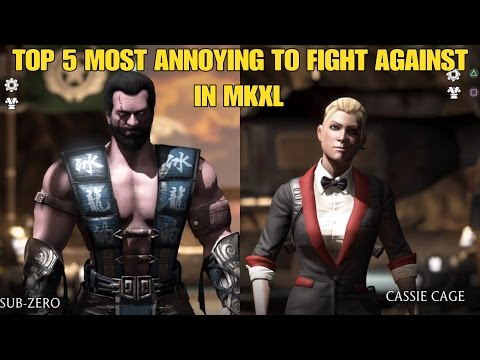 Top 5 Most Annoying MKX Characters