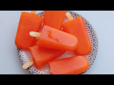 Lock-down special/ orange ice cream recipe/5 minutes instent icecream/orange icecream