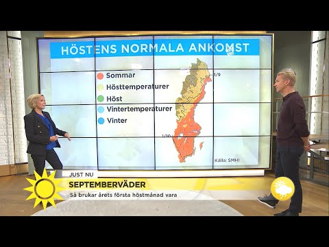 Meteorologen: "Det blir bara varmare nu" - Nyhetsmorgon (TV4)