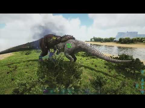 TAMED GIGA VS CARCHARODONTOSAURUS