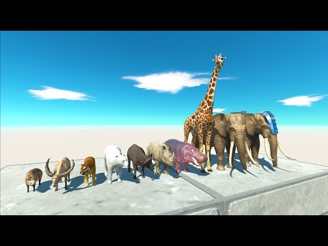 ANIMAL SPEED RACE CHAMPIONSHIP 1 VS 1 - Animal Revolt Battle Simulator ARBS