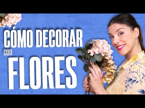 Decoración con flores
