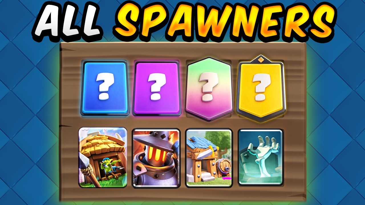 Can I win with 4 SPAWNERS in 1 DECK?!