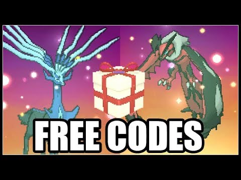 Pokemon Legendary Distribution - Xerneas and Yveltal (FREE CODES)