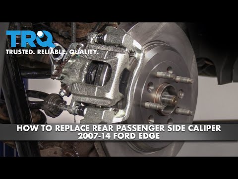 How to Replace Rear Passenger's Side Caliper 07-14 Ford Edge