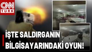 Saldırgan Aynı Senaryoyla Saldırmış! İşte Saldırganın Bilgisayarında Oynadığı O 