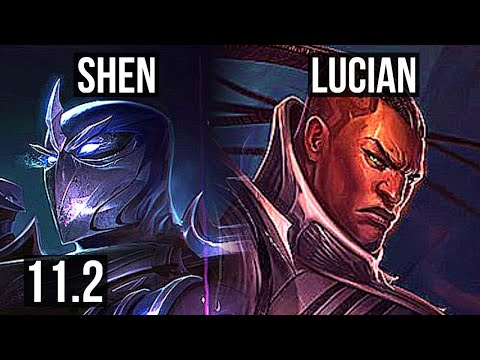 SHEN vs LUCIAN (TOP) | 10/0/6, 2.6M mastery, 1300+ games, Legendary | KR Master | v11.2